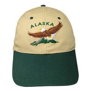 Alaska Shirt Company Snapback Cap Multi One Size Adjustable Embroidered 6 Panel